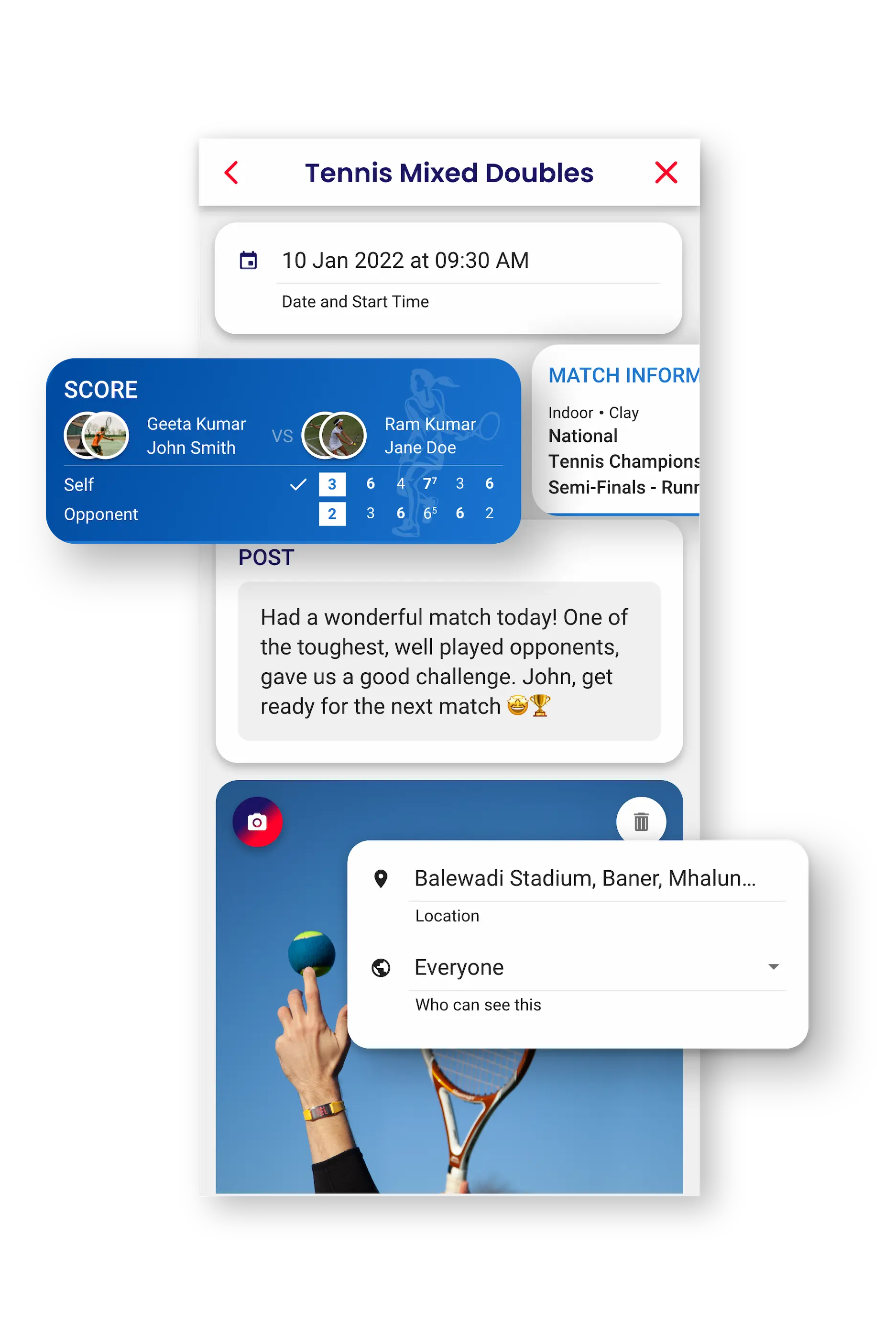 Record Match and training Attributes Track score